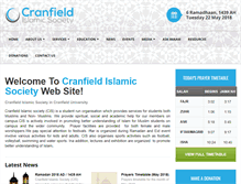 Tablet Screenshot of cranfieldis.com
